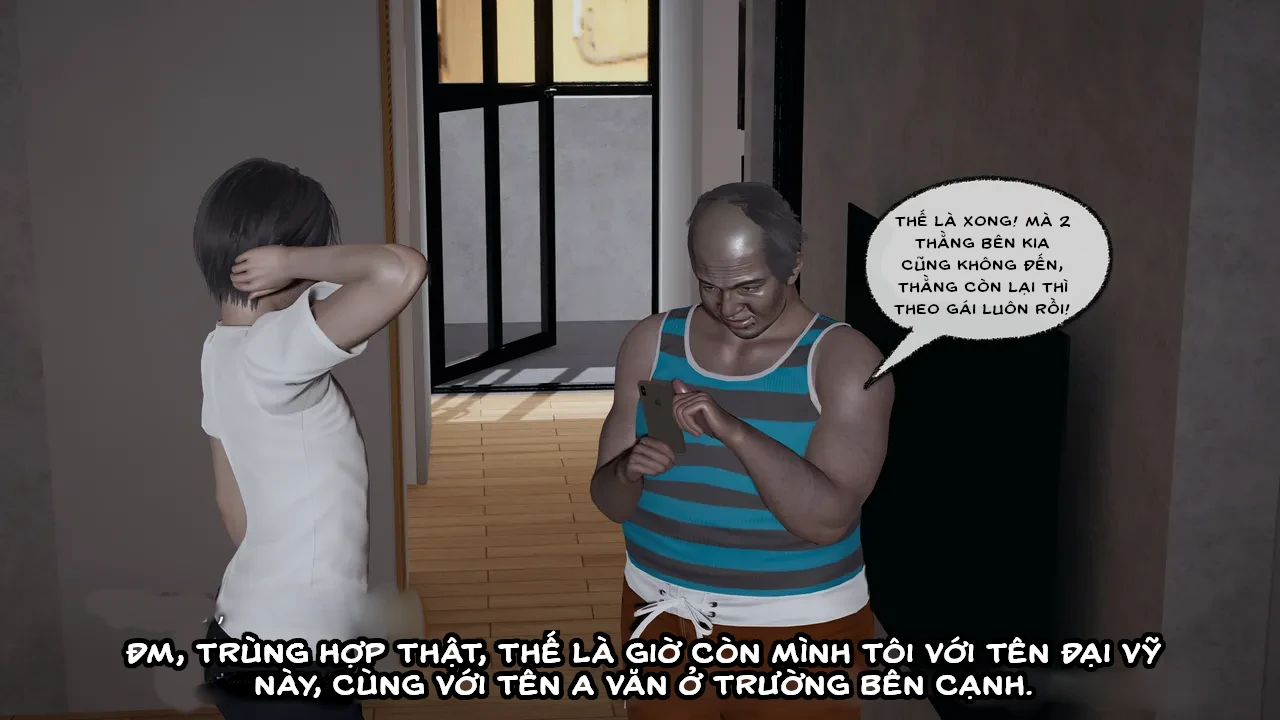 Cô Bạn Gái Tiểu Vy Bị Ngốc Của Tôi. Chap 5.1: Sự cố tại sân bóng rổ (p1) - Next Chap 6.1